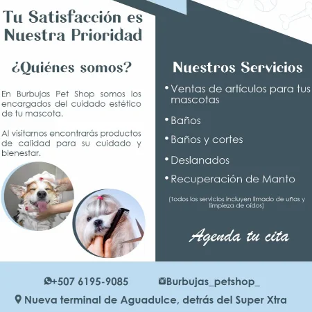 Imagen de BURBUJAS PET SHOP