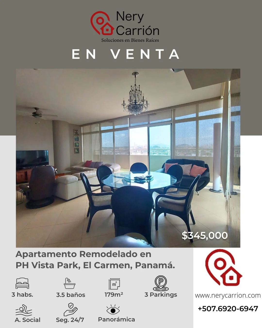 Imagen de APARTAMENTO REMODELADO PH VISTA PARK