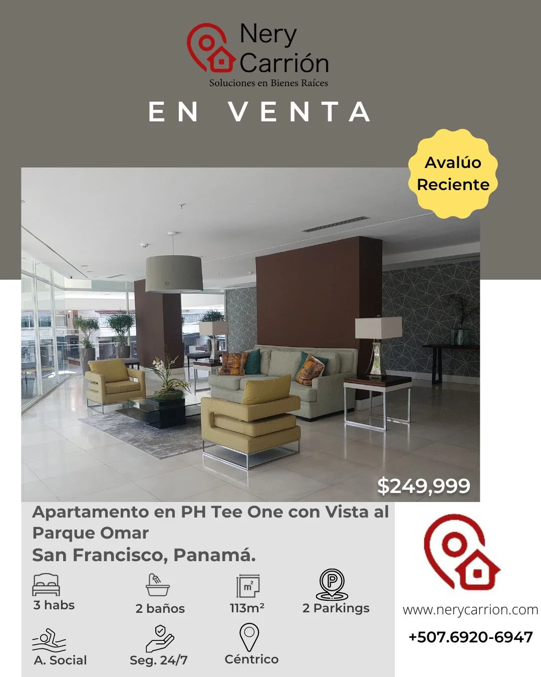 Imagen de APARTAMENTO EN PH TEE ONE CON VISTA AL PARQUE OMAR SAN FRANCISCO