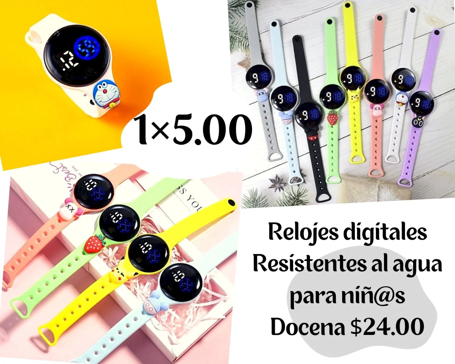 Imagen de Relojes Digitales para niñ@s