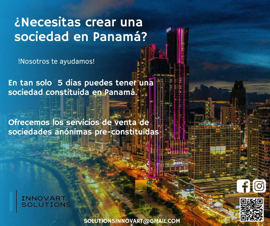 Imagen de Sociedad anonima en panama