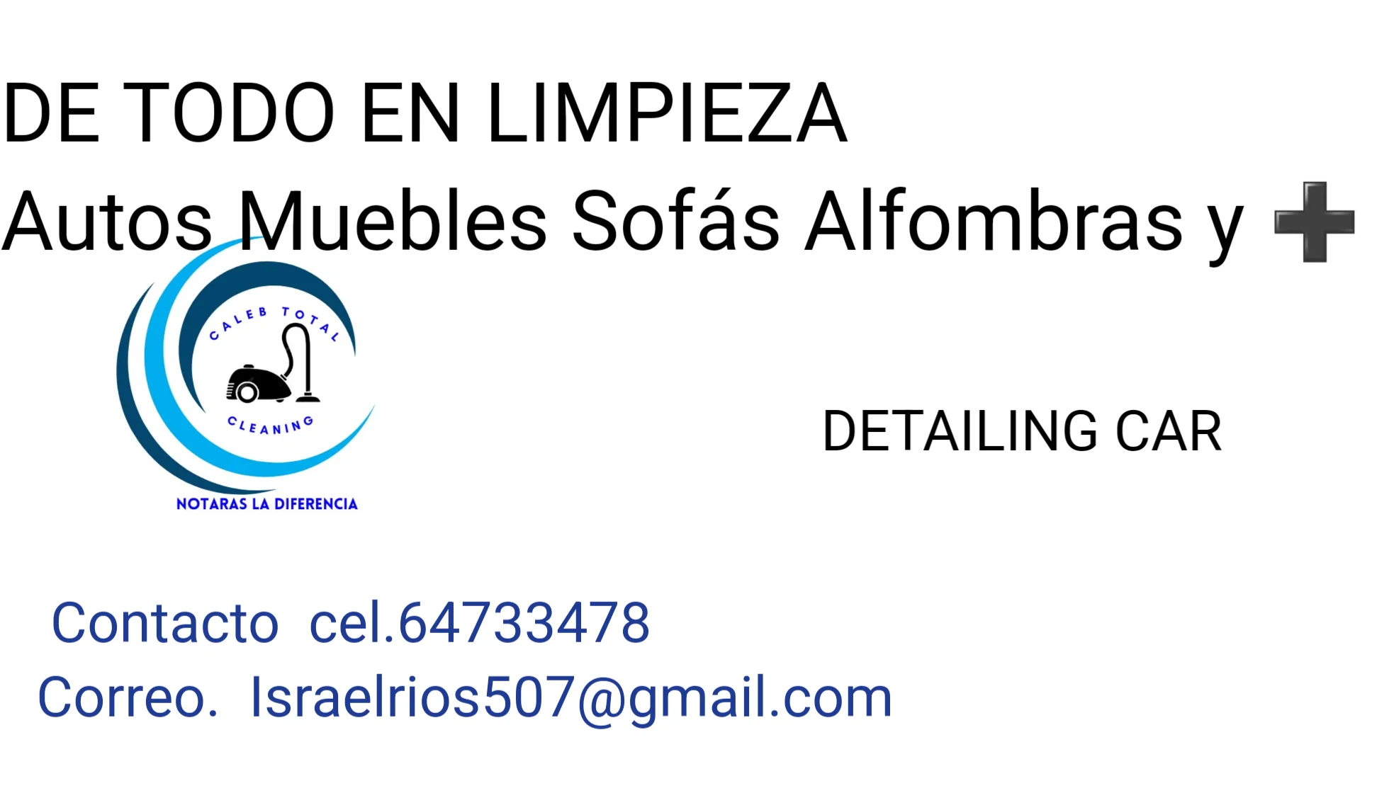 Logo Caleb total cleanin