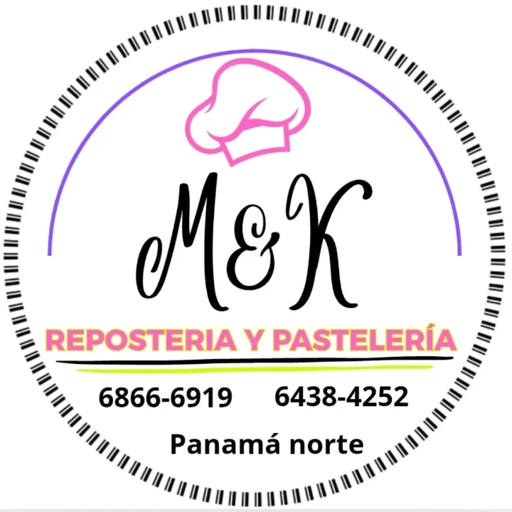 Logo de M&K Repostería y Pastelería 