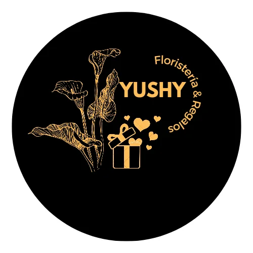 Logo Yushy floristería y regalos